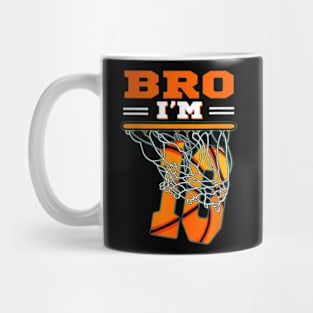 10th Birthday Boy Bro I'm 10 Year Old Basketball Mug